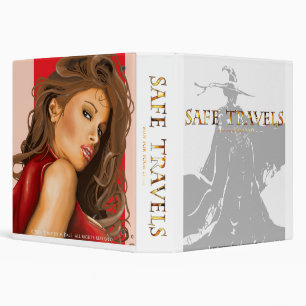 SAFE TRAVELS Cover logo & witch w/ Red binder