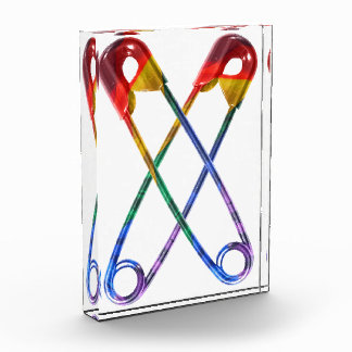 Safe-ty Pin Acrylic Award