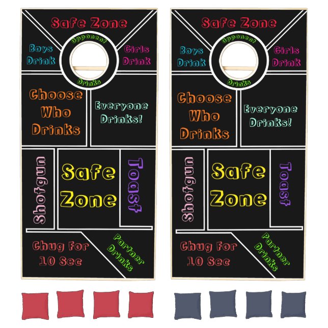Safe Zone Cornhole Set  (Set)
