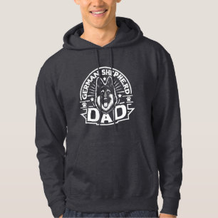 Safeguarding German Shepherd Dog Dad Proud Journey Hoodie
