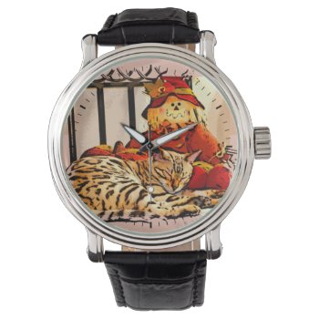 Safely Guarded Watch by manewind at Zazzle