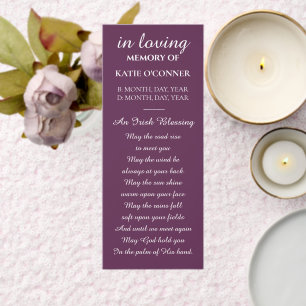 Safely Home Colorful Pansy Flower Sympathy Prayer Raffle Tickets