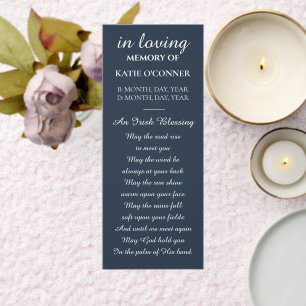 Safely Home Sunset Sympathy Prayer Card Raffle Tickets