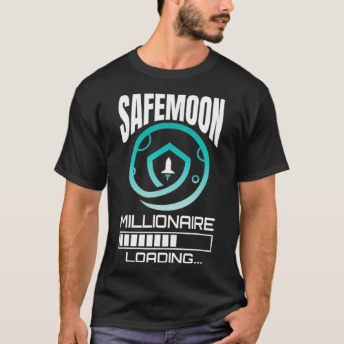 Safemoon Millionaire Funny Crypto Cryptocurrency T_Shirt