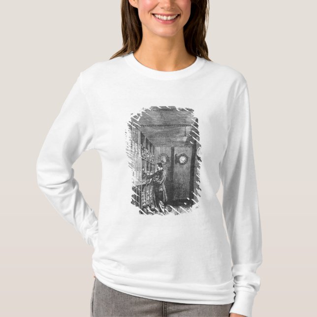 Safes at the Bank of France in Paris, 1897 T-Shirt (Front)