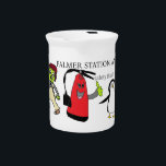 Safety and Sorting, Together at Last Beverage Pitcher<br><div class="desc">Have you ever even been a Wastie?</div>