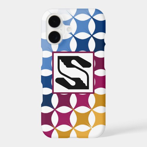 Safety and Supporting Hand Letter S Monogram iPhone 17 Case