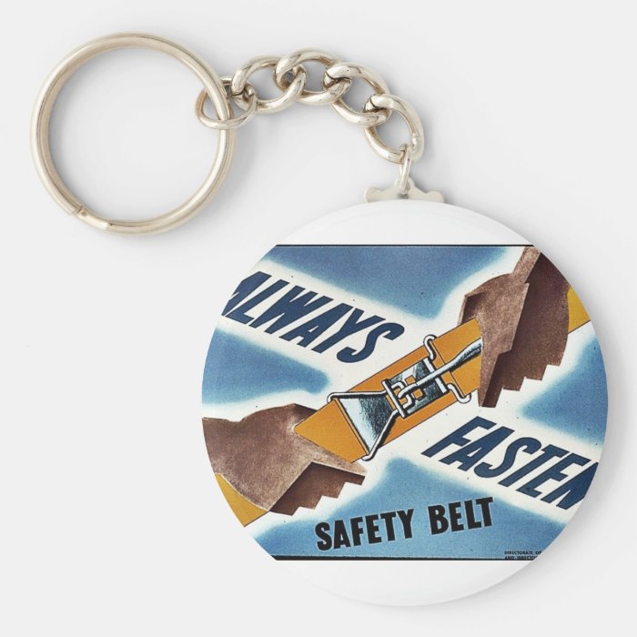 Safety Belt Keychain