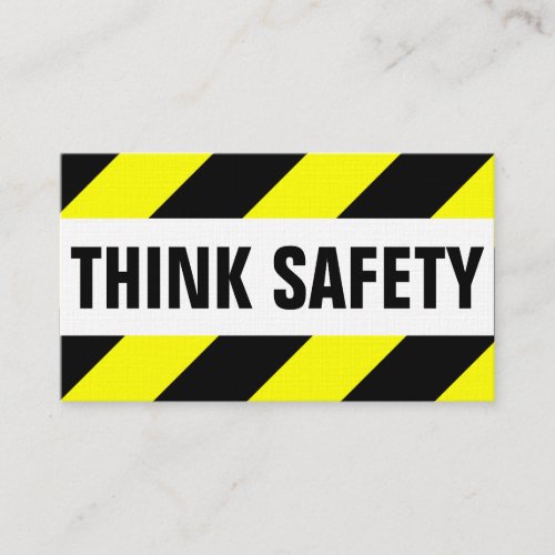 Safety Business Card Templates