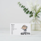 Safety Business Card (Standing Front)