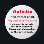 Safety button<br><div class="desc">Help to keep autistic children safe.</div>