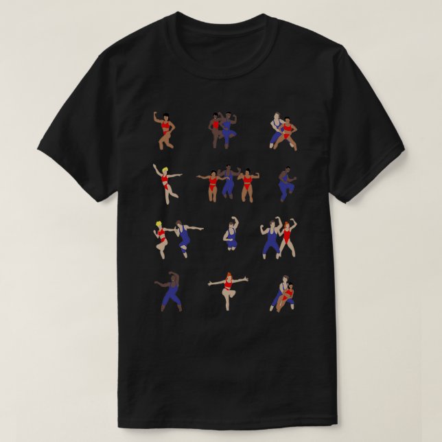 Safety Dance Aerobic 1988 T-Shirt (Design Front)