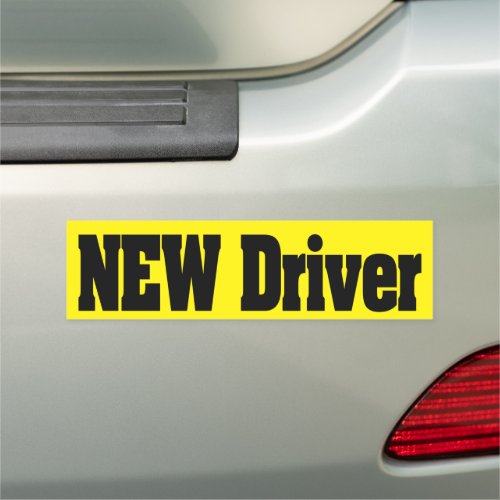 Safety Driving Teen Student New Driver Car Magnet