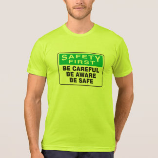 Safety Awareness T-shirts, Shirts and Custom Safety Awareness Clothing