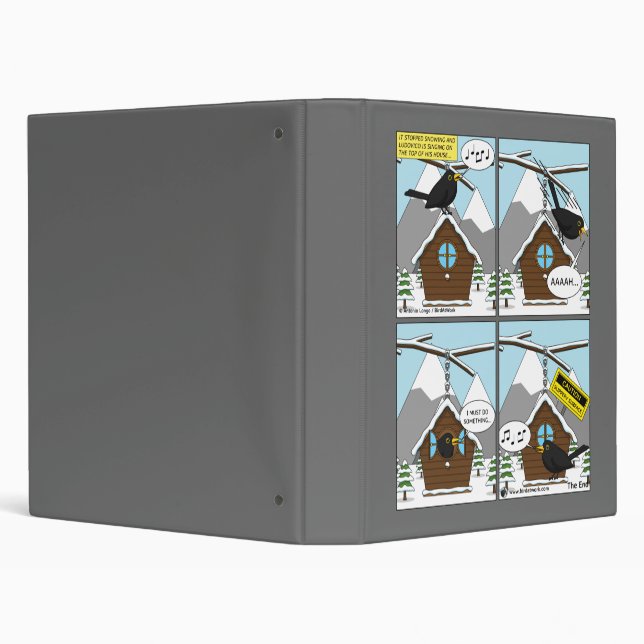 Safety First Comic 3 Ring Binder (Background)