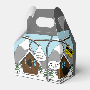 Safety First Comic Favor Boxes