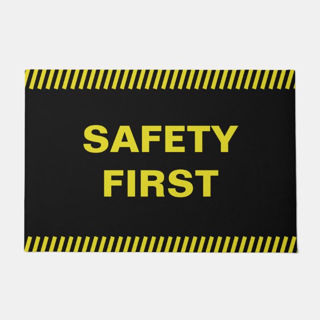 SAFETY FIRST DOORMAT (Front)