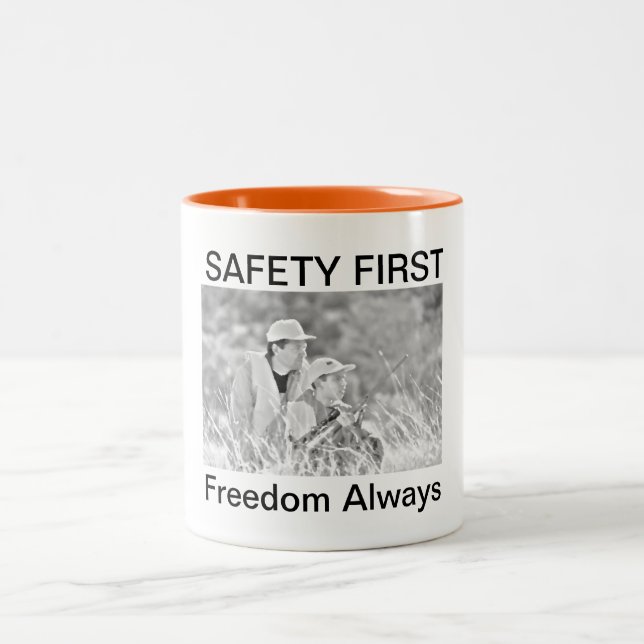 SAFETY FIRST- Freedom Always- Mug (Center)
