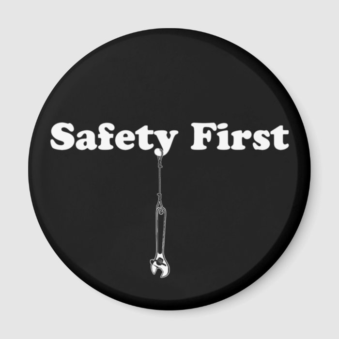 Safety First Fridge Magnets