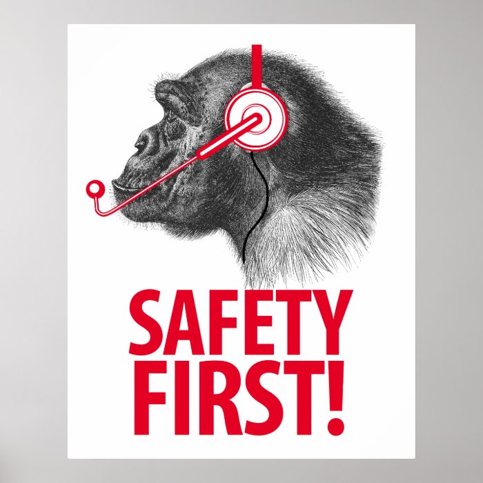 Safety First Print