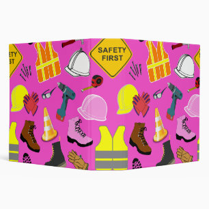 Safety First Women in Construction/STEM Binder