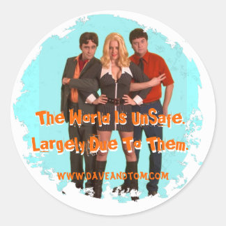 Safety Geeks: SVI Cast Photo Classic Round Sticker