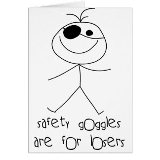 Safety Goggles Cards