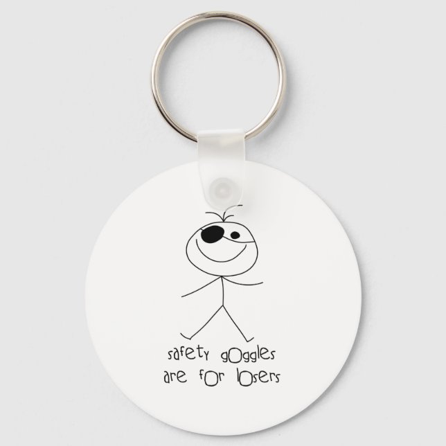Safety Goggles Keychain (Front)