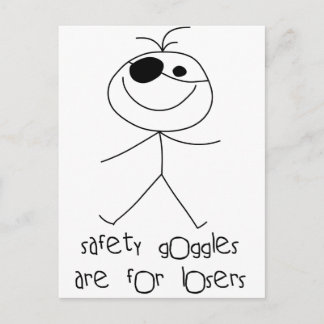 Safety Goggles Postcard