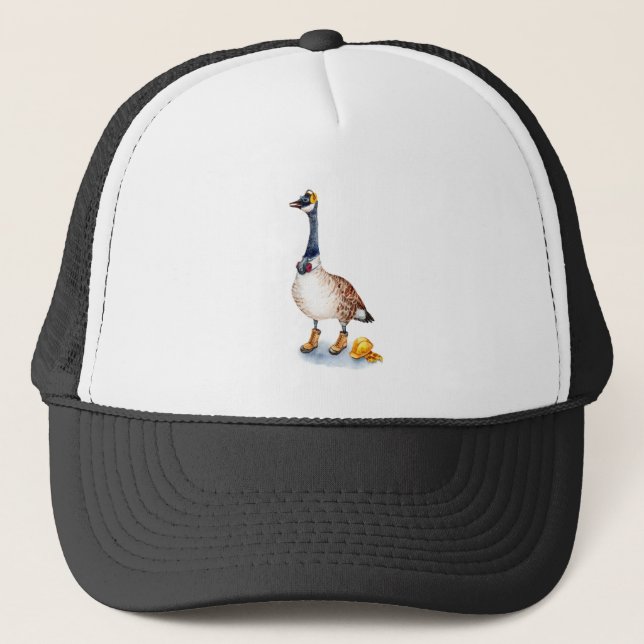 Safety Goose Trucker Hat (Front)