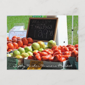 Safety Harbor Farmers Market Postcard