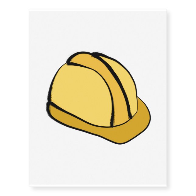 Safety Helmet Temporary Tattoos (Front)