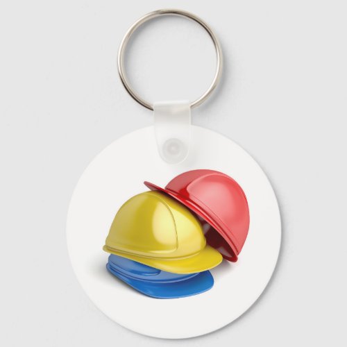 Safety helmets keychain