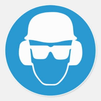 Safety Man Sticker