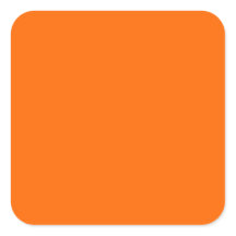 Safety Orange Designer Single Color