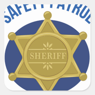 Safety Patrol Square Sticker