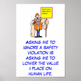 Safety Philosophy Poster