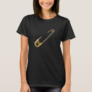 Safety Pin Design T-Shirt