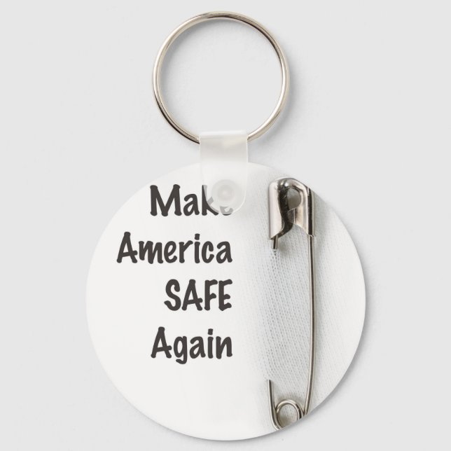 Safety Pin Keychain (Front)