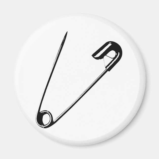 SAFETY PIN MAGNET (Front)