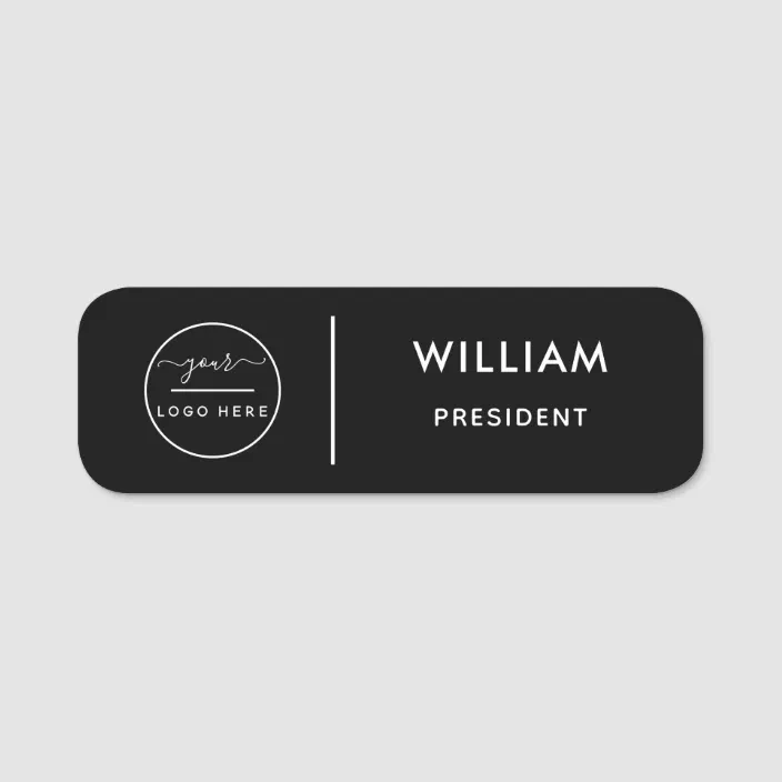 Personalised Premium Nursery Logo Durable Custom Name Badges Work Pin Magnet 
