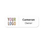 Safety Pin Name Tag or Magnetic with Custom Logo Safety Pin Name Tag or Magnetic with Custom Logo