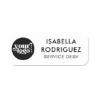 Safety Pin or Magnetic Name Tag with Custom Logo