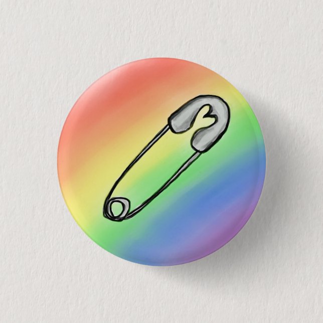 Safety pin rainbow (Front)