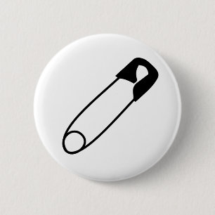 Safety Pin Solidarity Button