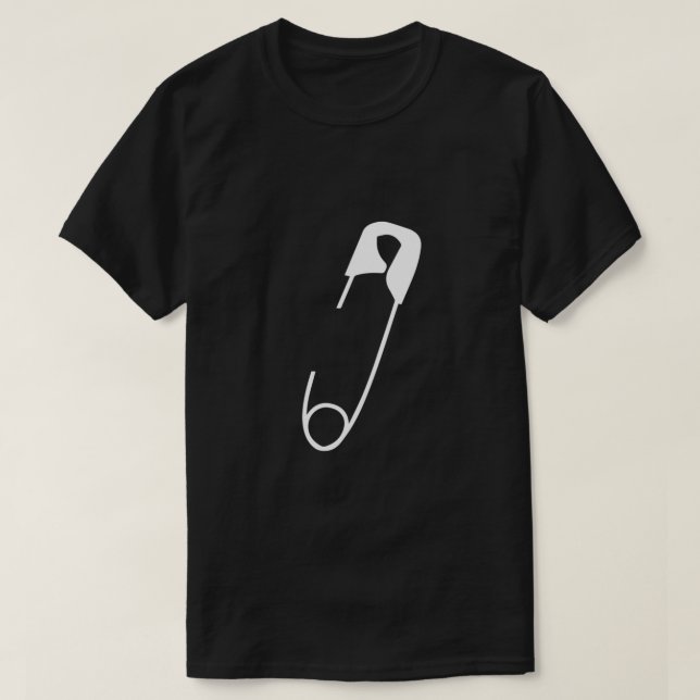 Safety Pin - Symbolizing Safety T-Shirt (Design Front)