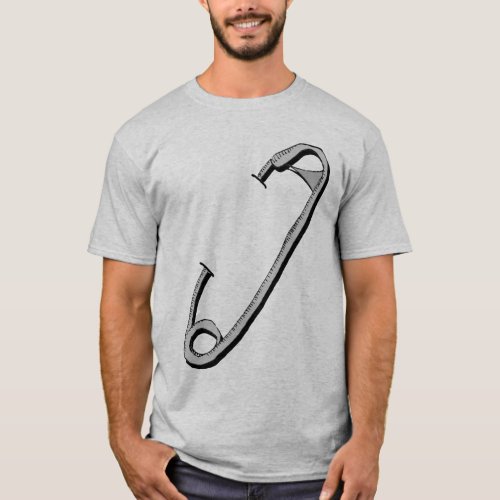 Safety Pin T_Shirt