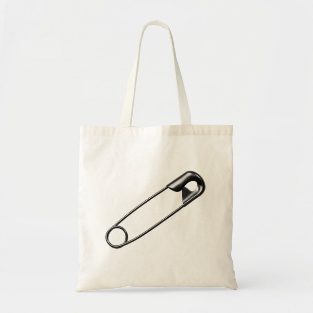 Safety Pin Tote Bag (Front)