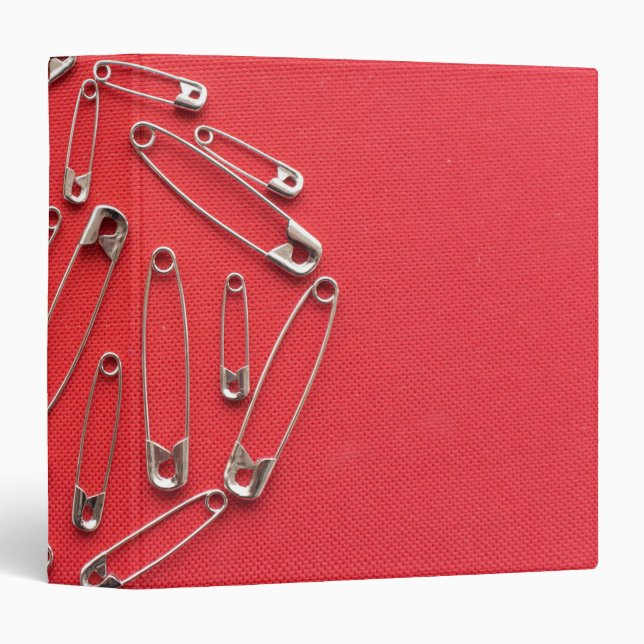 Safety-pins Binder (Front/Spine)