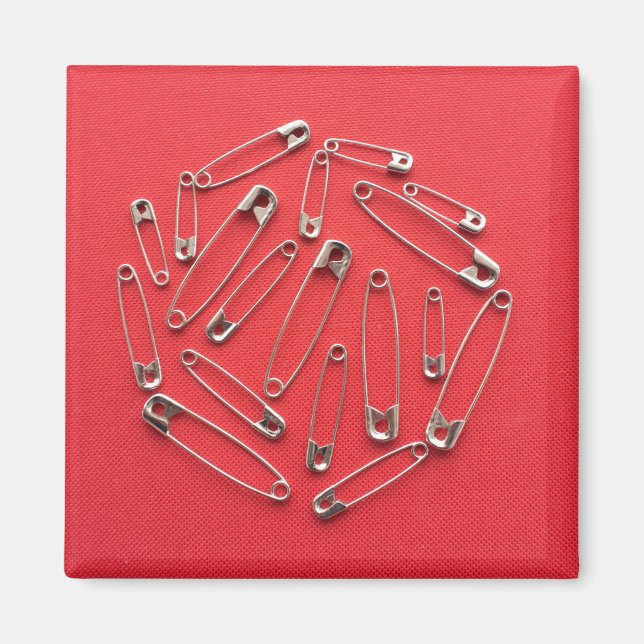 Safety-pins Magnet (Front)